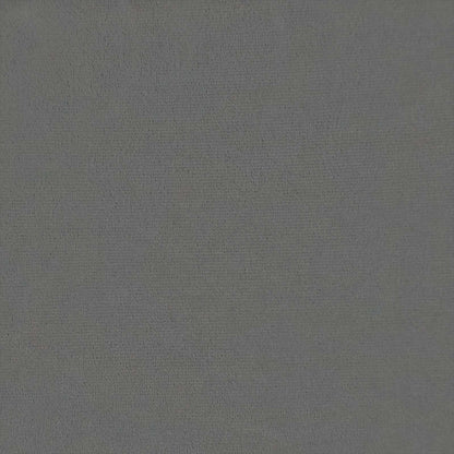 Chaise Lounge con cuscino Grigio scuro 91 x 157 x 91 cm Velluto