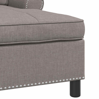 Chaise Lounge con cuscino Talpa 91 x 157 x 91 cm Tessuto