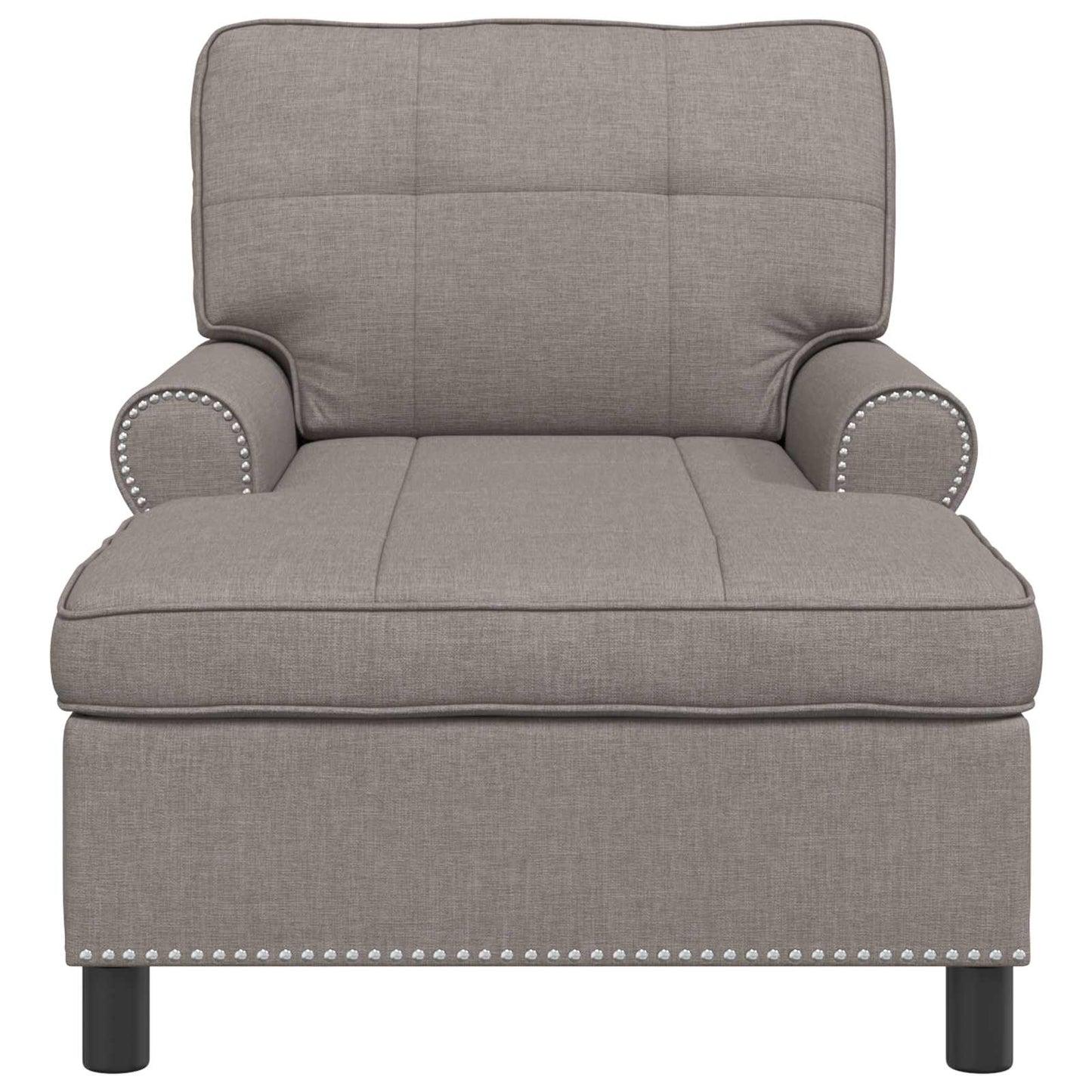 Chaise Lounge con cuscino Talpa 91 x 157 x 91 cm Tessuto