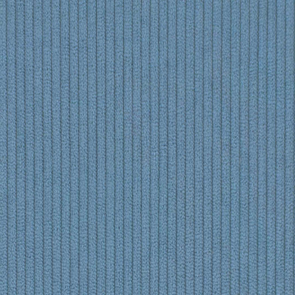 Chaise Longe con Gonna Blu 91 x 157 x 91 cm Tessuto a Costine