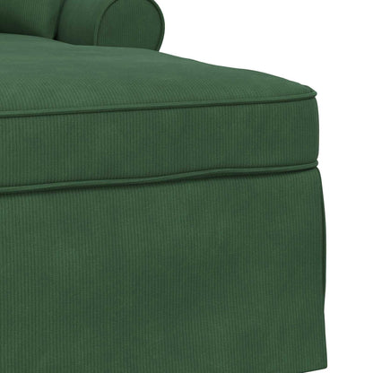 Chaise Longe con Gonna Verde Giungla 91 x 157 x 91 cm