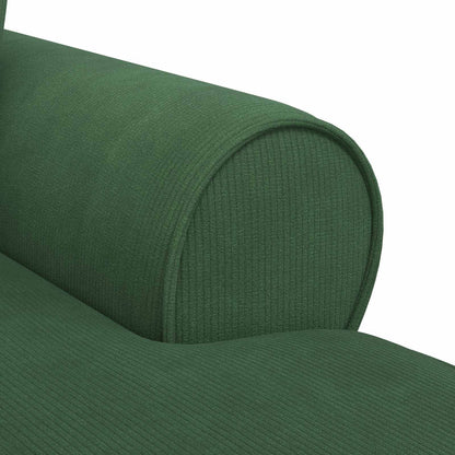 Chaise Longe con Gonna Verde Giungla 91 x 157 x 91 cm