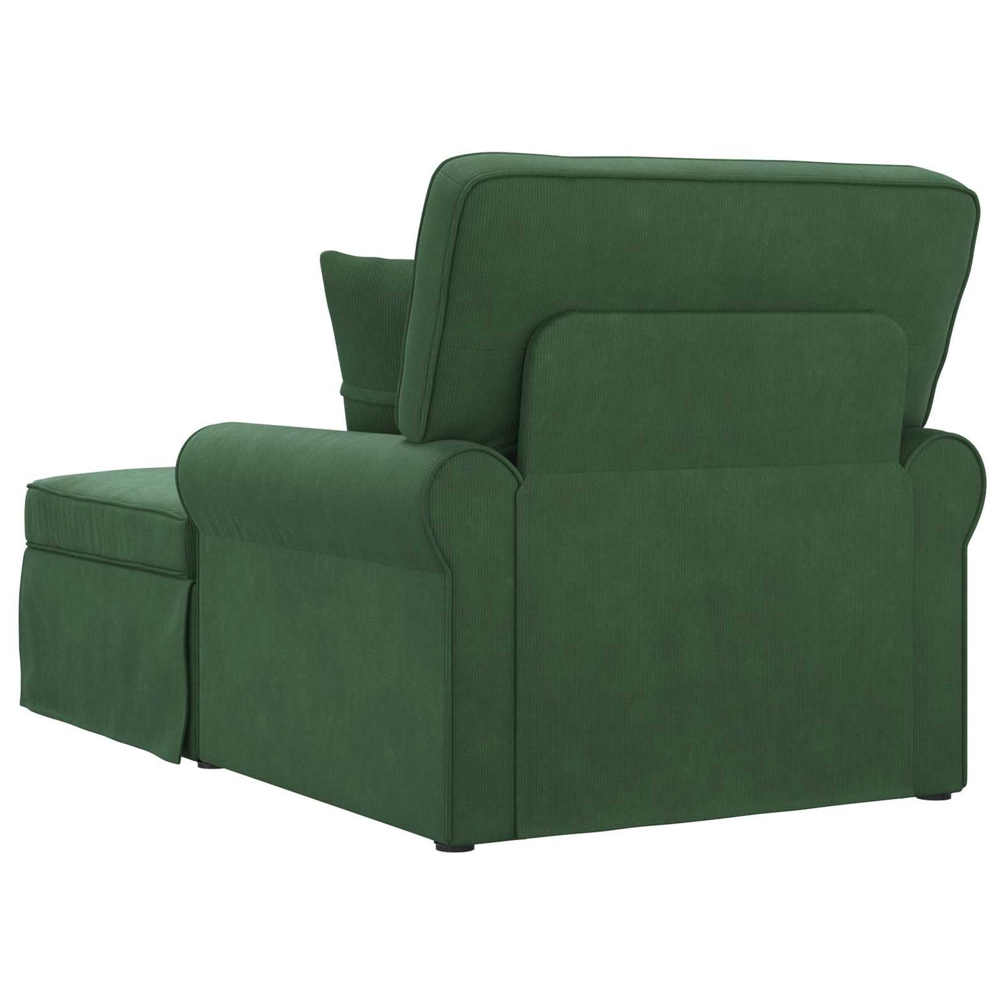 Chaise Longe con Gonna Verde Giungla 91 x 157 x 91 cm