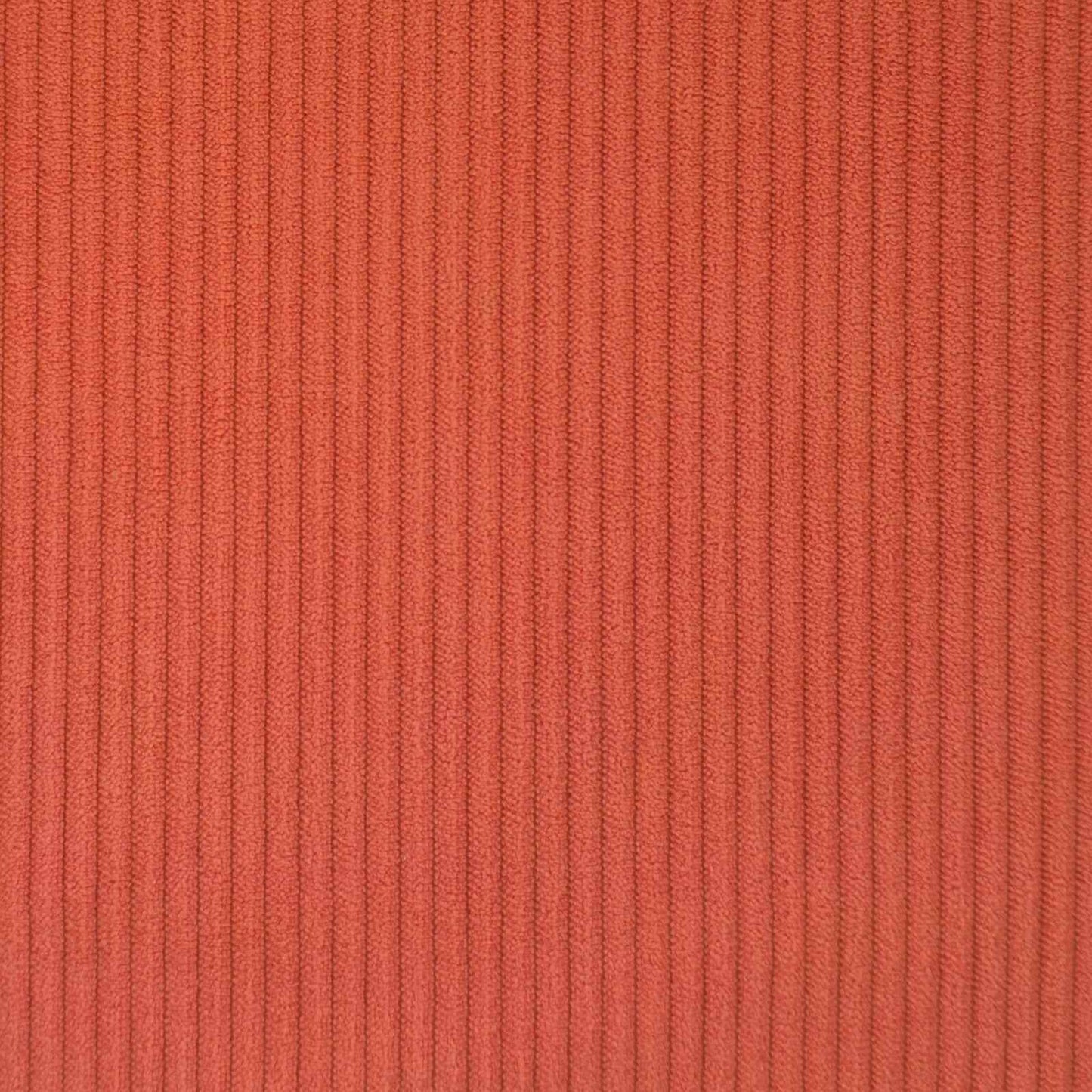 Chaise Longe con Gonna 3 pcs Rosso Arancio Tessuto in Cords
