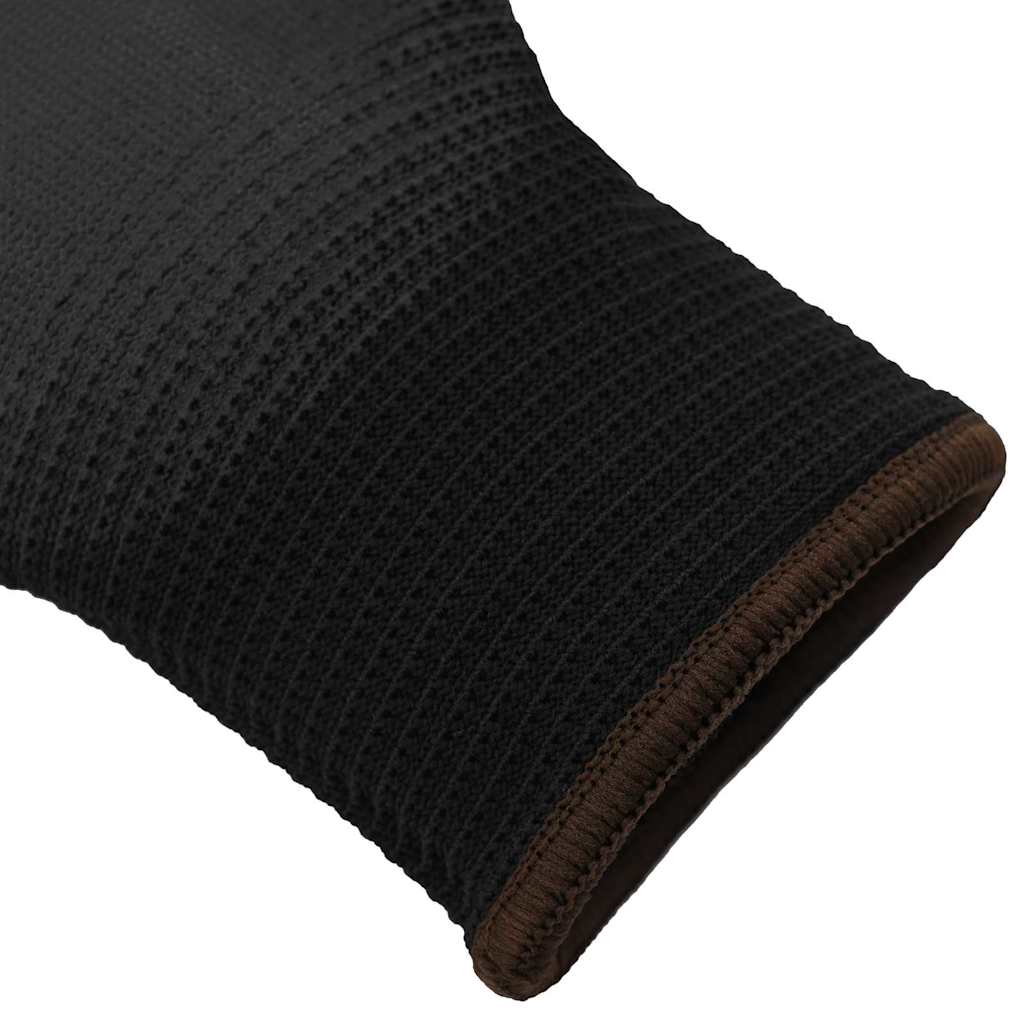 Guanti da Lavoro 24 pcs Nero 8 / m Poliestere | homemem39