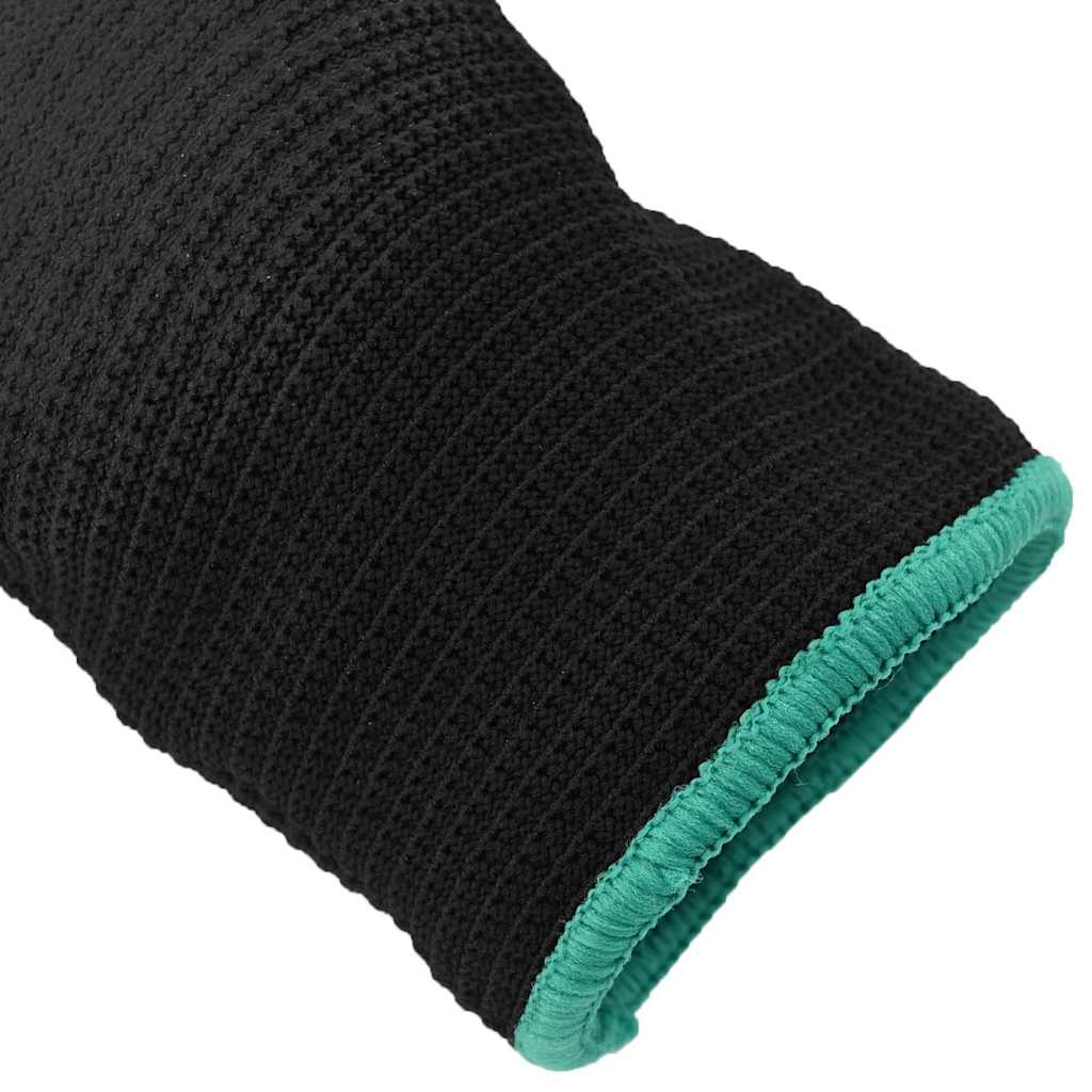 Guanti da Lavoro 12 pcs Nero 11 / XXL Poliestere | homemem39