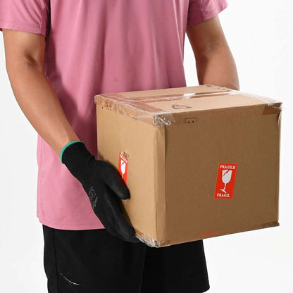 Guanti da Lavoro 24 pcs Nero 11 / XXL Poliestere | homemem39