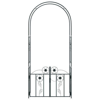 Arco da Giardino con blocco Nero 102 x 50 x 218 cm