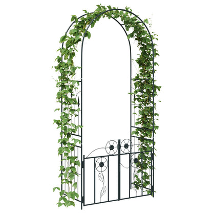 Arco da Giardino con blocco Nero 102 x 50 x 218 cm