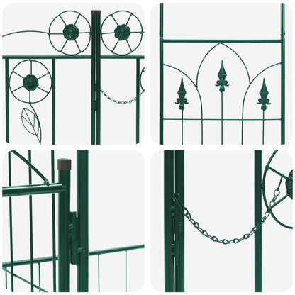 Arco da Giardino con blocco Verde 203 x 50 x 218 cm