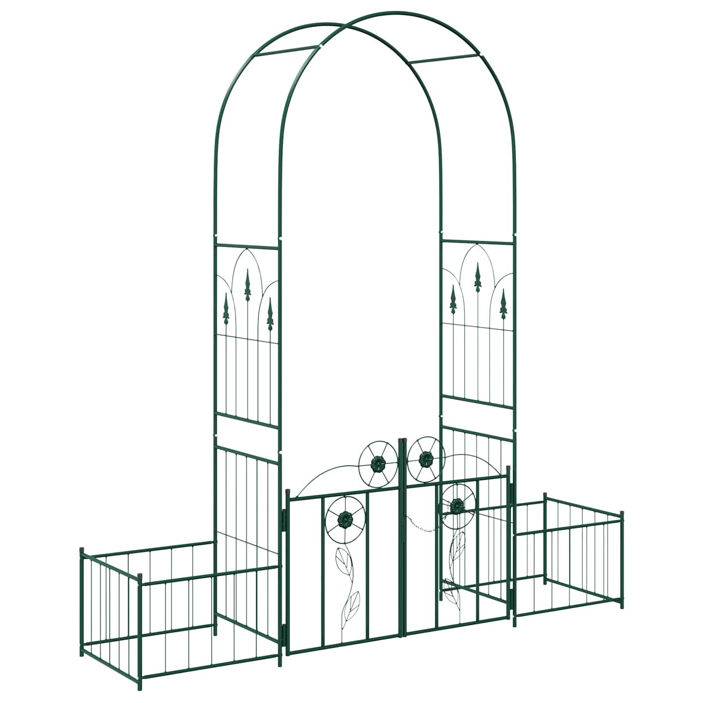 Arco da Giardino con blocco Verde 203 x 50 x 218 cm