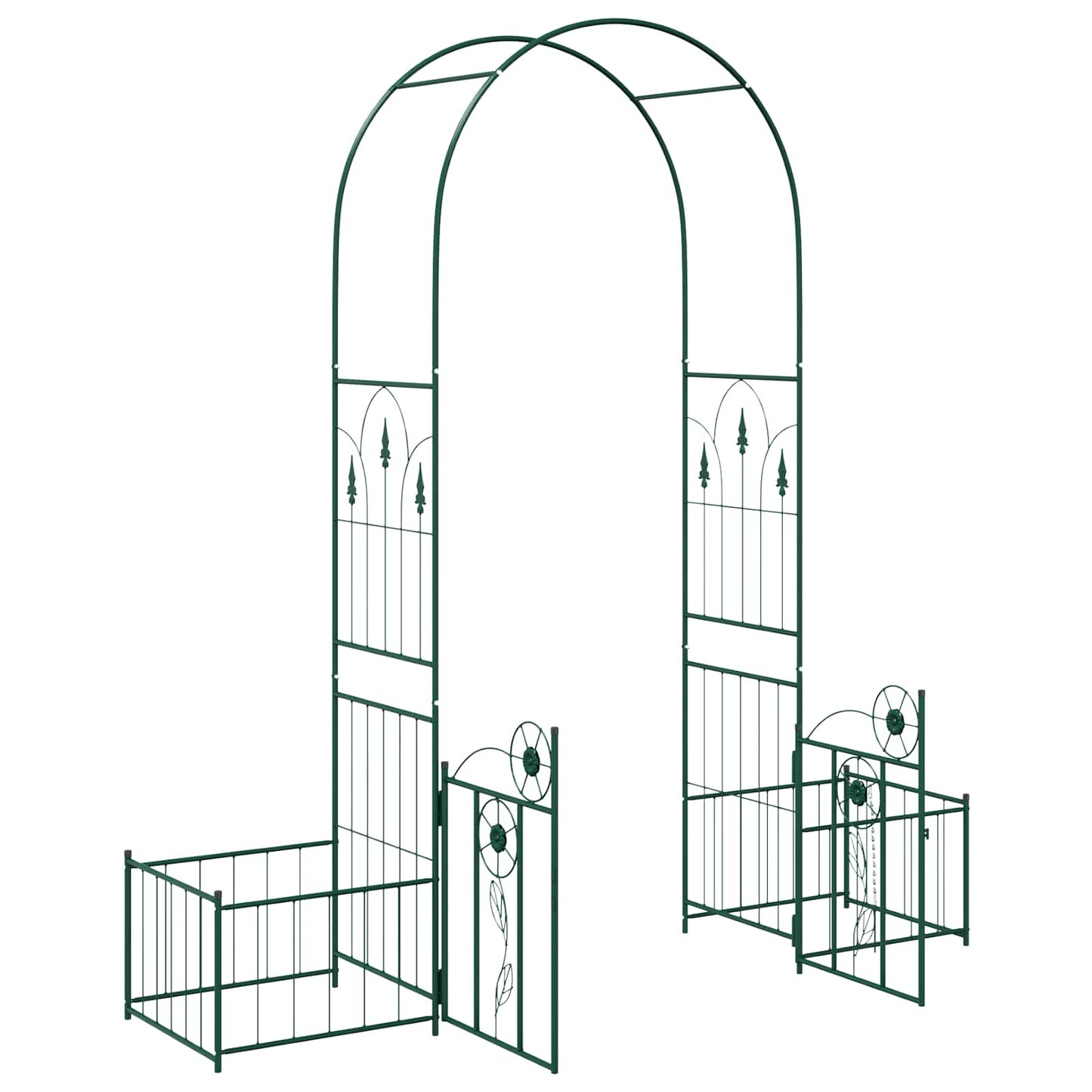 Arco da Giardino con blocco Verde 203 x 50 x 218 cm