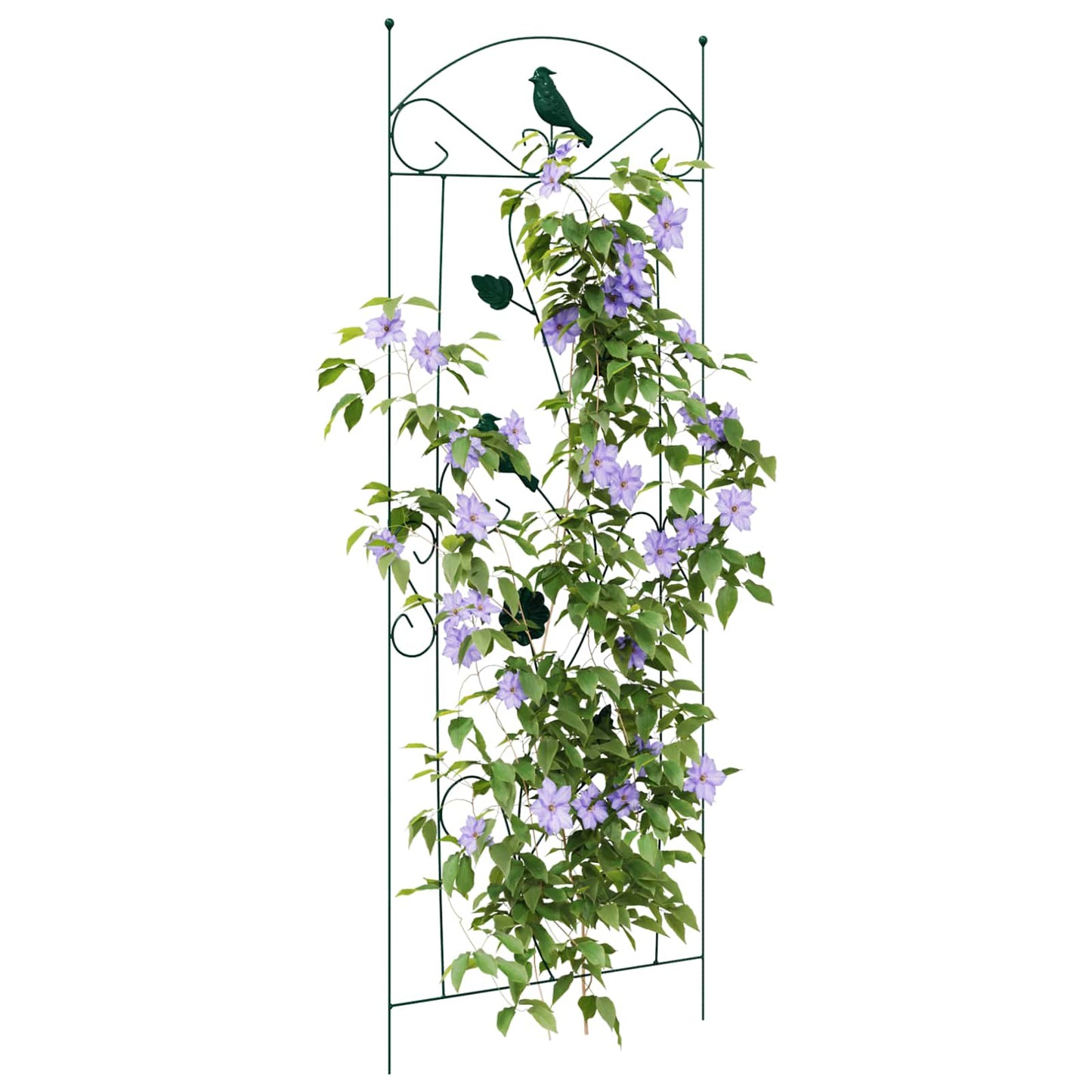 Recinzione per Giardino 3 pcs Verde 112 x 40 cm Acciaio