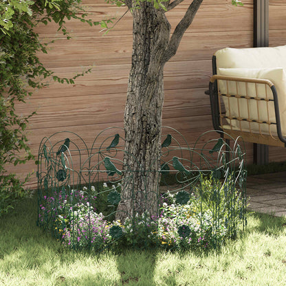 Recinzione per Giardino Traliccio Verde 308,5 x 54,5 x 0,3 cm