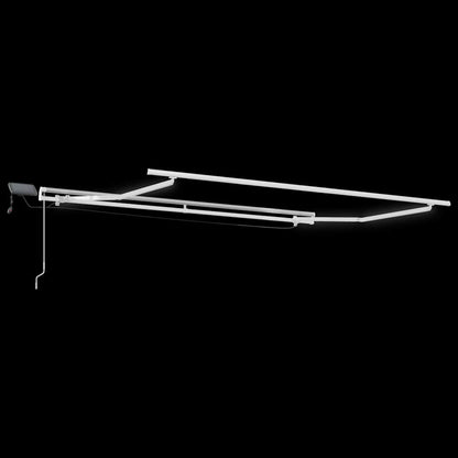 Tenda Retrattile Blu e Bianco 350 x 250 cm