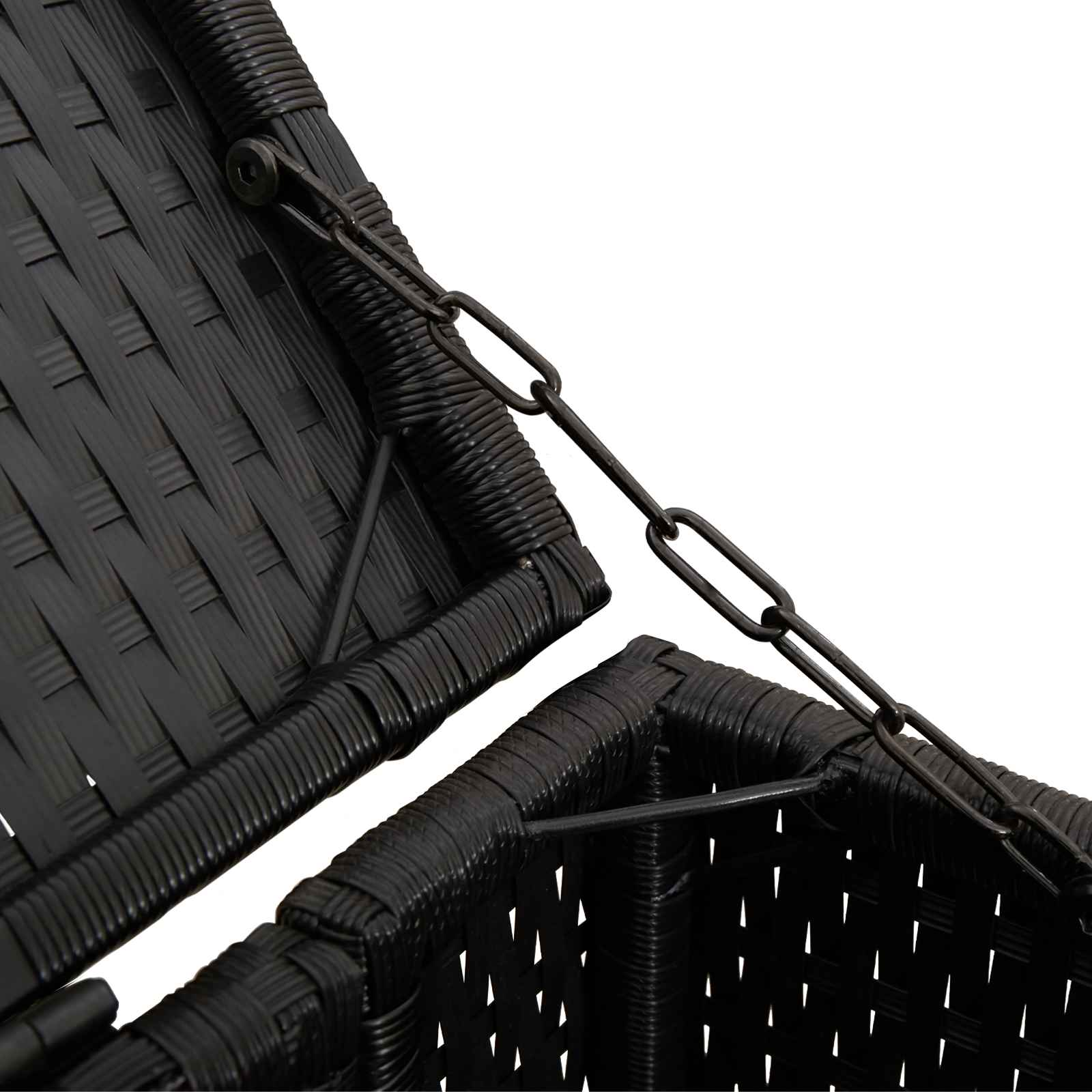 Cassa per Spazzatura Nero 65 x 80 x 115 cm Polietilene | homemem39