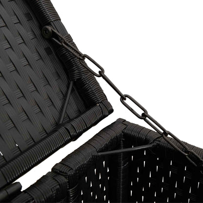 Cassa per Spazzatura Nero 65 x 80 x 115 cm Polietilene | homemem39