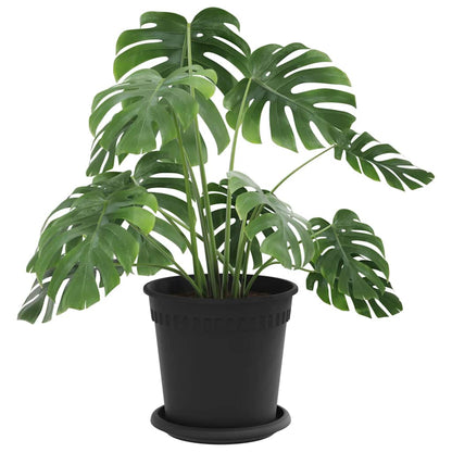 Vasi per Piante 6 pcs Nero Ø 17 x 14 cm Plastica | homemem39