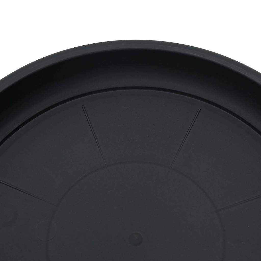 Vasi per Piante 24 pcs Nero Ø 15 x 12 cm Plastica | homemem39