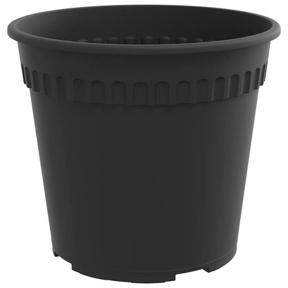 Vasi per Piante 24 pcs Nero Ø 19 x 16 cm Plastica | homemem39