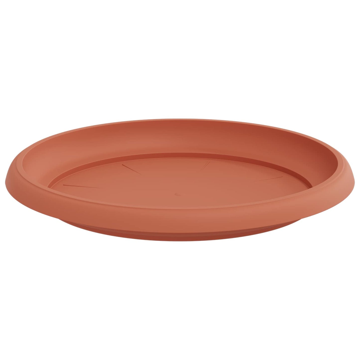 Vasi per Piante 6 pcs Rosso Mattone Ø 30 x 25 cm Plastica | homemem39