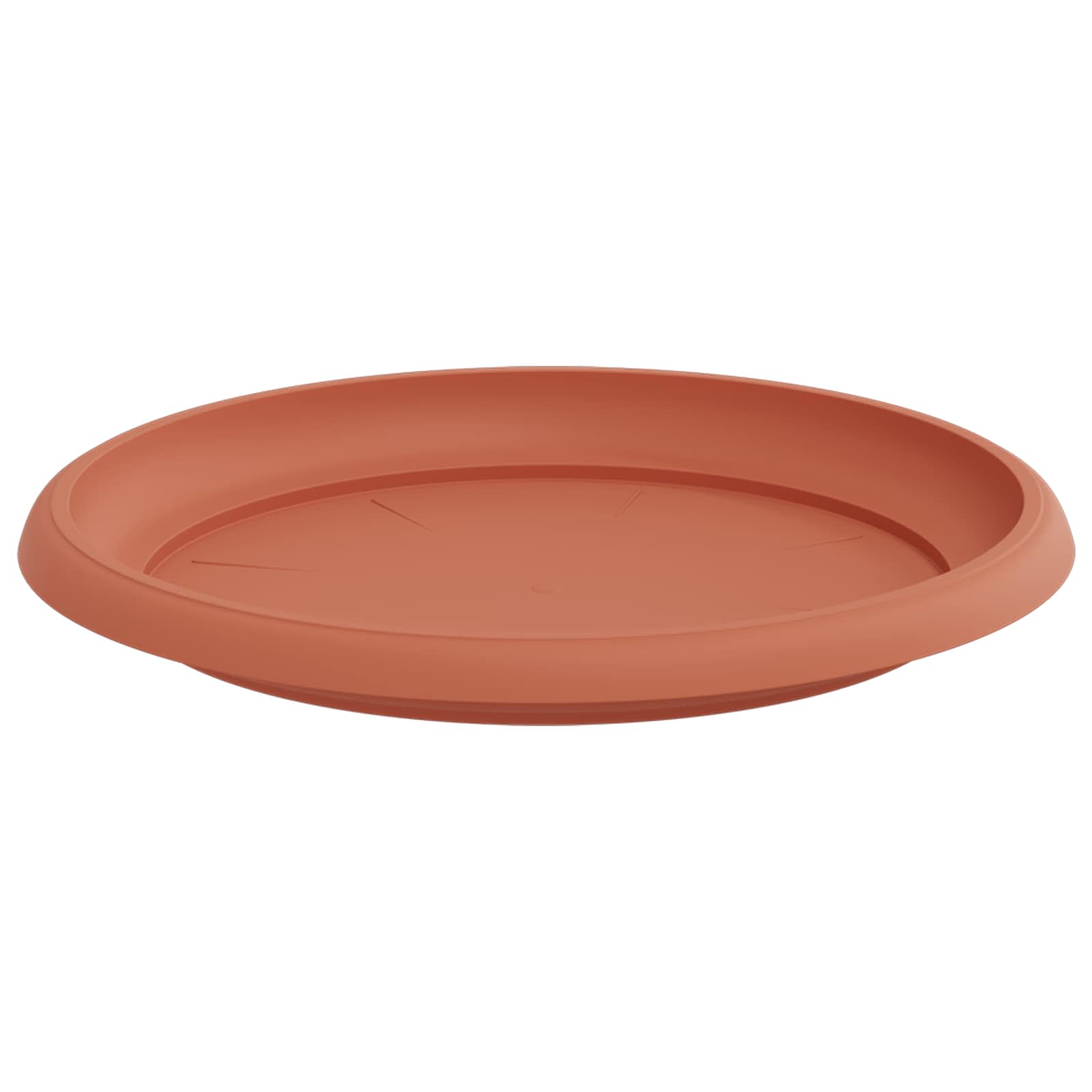 Vasi per Piante 6 pcs Rosso Mattone Ø 34 x 28 cm Plastica | homemem39