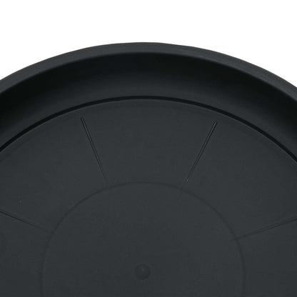 Vasi per Piante 6 pcs Nero Ø 26 x 21.5 cm Plastica | homemem39