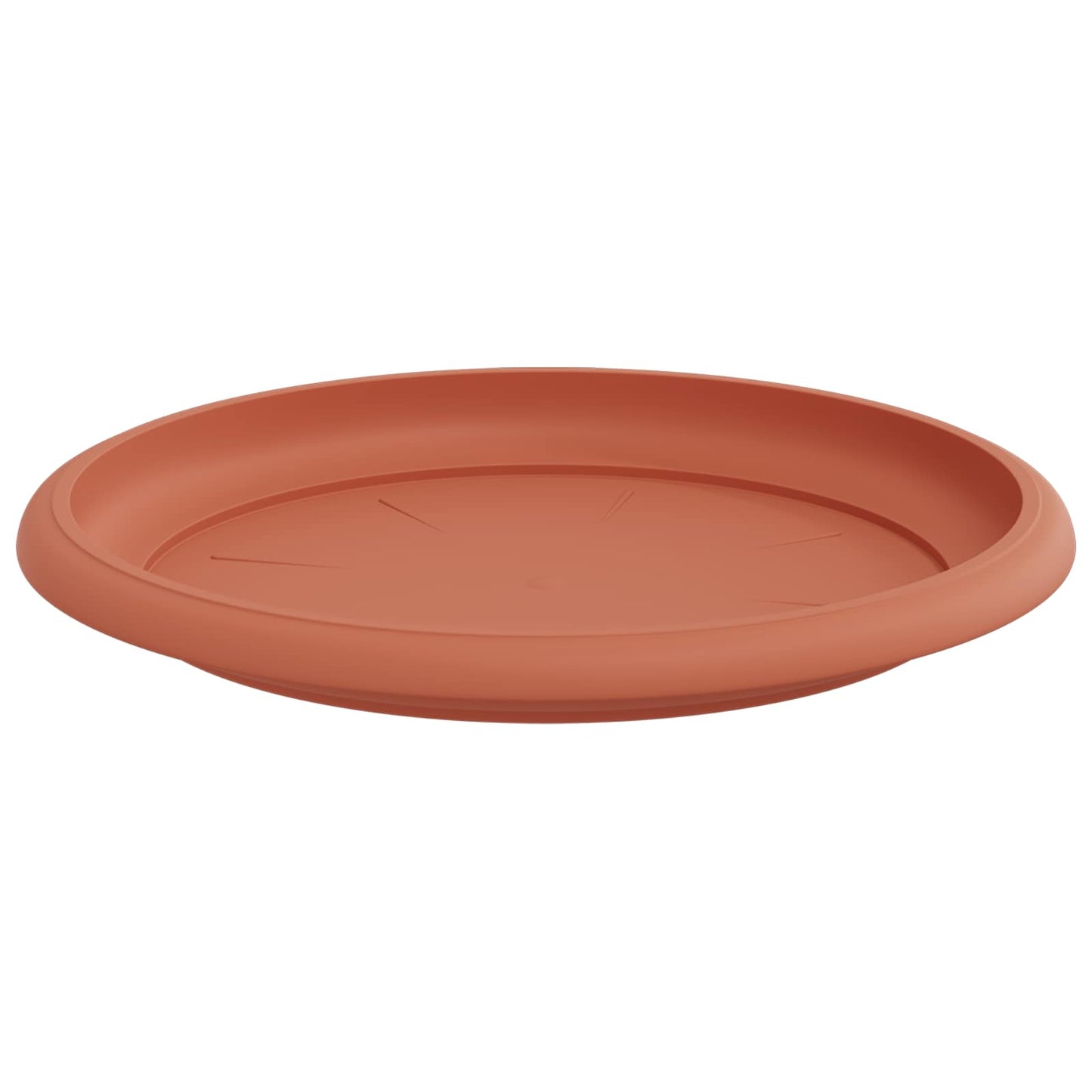 Vasi per Piante 24 pcs Rosso Mattone Ø 22 x 18 cm Plastica