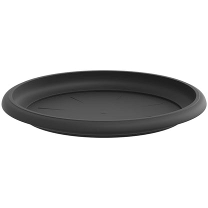 Vasi per Piante 24 pcs Nero Ø 26 x 21.5 cm Plastica | homemem39