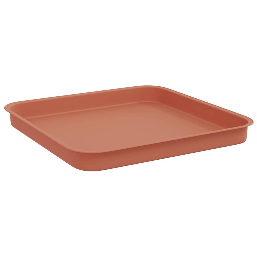 Vasi per Piante 6 pcs Rosso Mattone 28,5 x 28,5 x 22 cm | homemem39