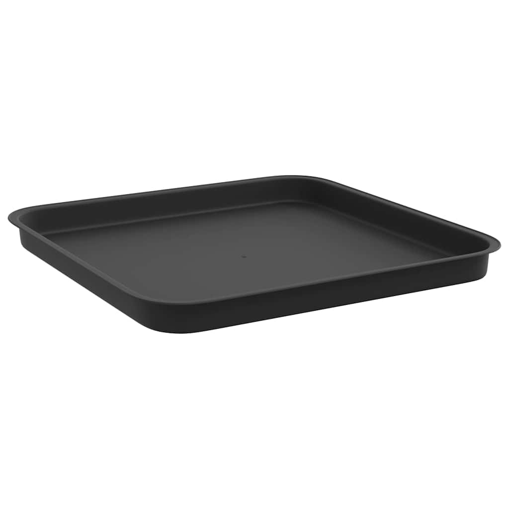 Vasi per Piante 6 pcs Nero 38 x 38 x 30 cm Plastica | homemem39