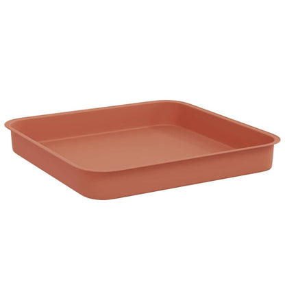Vasi per Piante 24 pcs Rosso Mattone 16 x 16 x 14 cm Plastica | homemem39