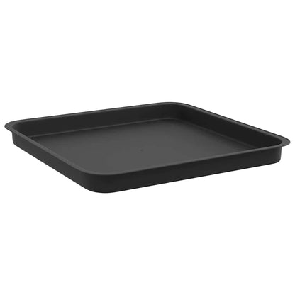 Vasi per Piante 24 pcs Nero 43 x 43 x 33,5 cm Plastica | homemem39