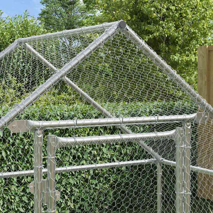 Gabbia per polli Argento 170 x 100 x 177 cm Acciaio zincato | homemem39