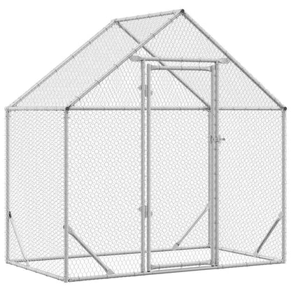 Gabbia per polli Argento 170 x 100 x 177 cm Acciaio zincato | homemem39