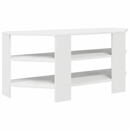 MobileTVAngolare 102x40,5x45cm Bianco Legno ingegnerizzato