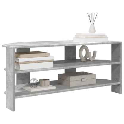 MobileTVAngolare Grigio cemento 102x40,5x45cm Legno multistrato | homemem39