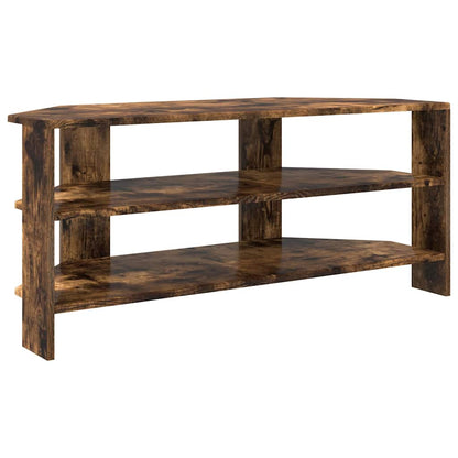 MobileTVAngolare Rovere fumé 102x40,5x45cm Legno multistrato | homemem39