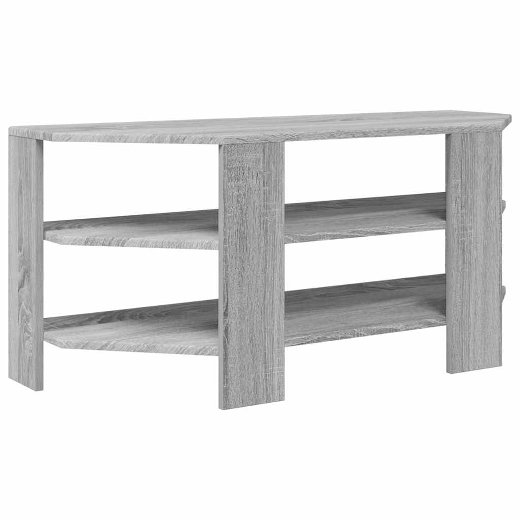MobileTVAngolare Grigio Sonoma 102x40,5x45cm Legno multistrato | homemem39