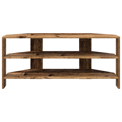 MobileTVAngolare Legno vecchio 102x40,5x45cm Legno multistrato | homemem39