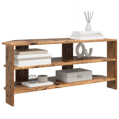 MobileTVAngolare 102x40,5x45cm Legno vecchio