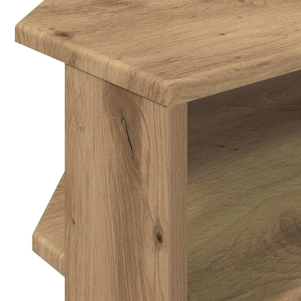 MobileTVAngolare Rovere artigianale 102x40,5x45cm | homemem39