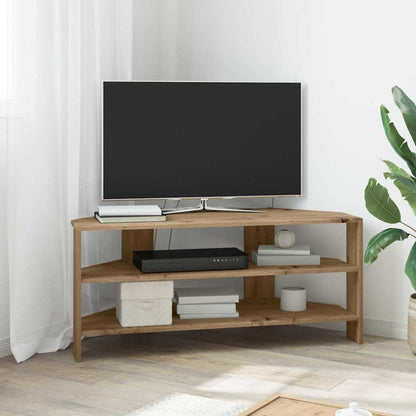 MobileTVAngolare Rovere artigianale 102x40,5x45cm