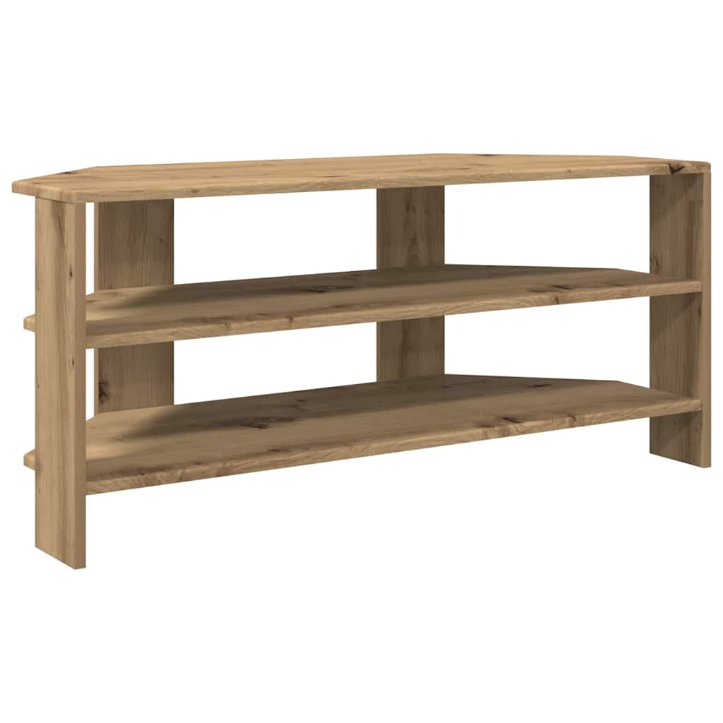 MobileTVAngolare Rovere artigianale 102x40,5x45cm