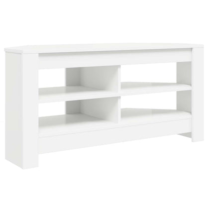 MobileTVAngolare 102 x 40,5 x 45 cm Bianco Legno ingegnerizzato