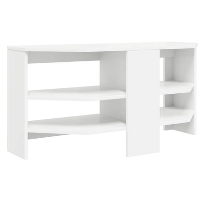 MobileTVAngolare 102 x 40,5 x 45 cm Bianco Legno ingegnerizzato