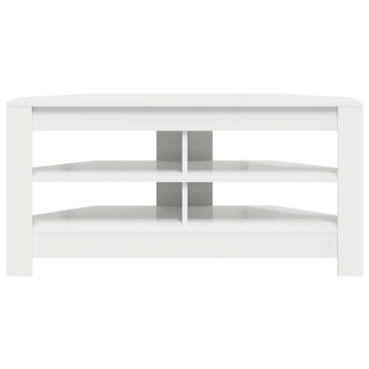 MobileTVAngolare 102 x 40,5 x 45 cm Bianco Legno ingegnerizzato