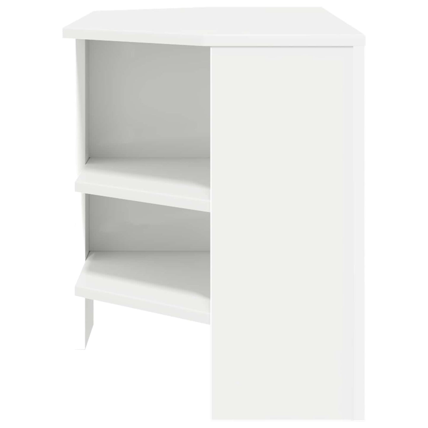 MobileTVAngolare 102 x 40,5 x 45 cm Bianco Legno ingegnerizzato
