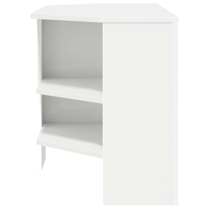 MobileTVAngolare 102 x 40,5 x 45 cm Bianco Legno ingegnerizzato