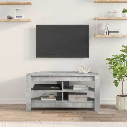 MobileTVAngolare 102 x 40,5 x 45 cm Grigio cemento